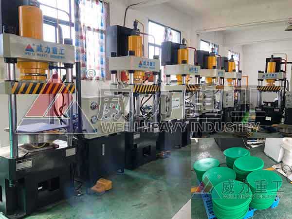 熱壓制塑料制品成型液壓機(jī) 山東威力重工的高效解決方案